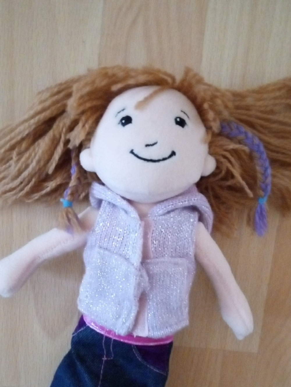 Groovy Girls Siri Plush Doll Manhattan Toy 2001 Light Brown/Sandy Tan 13” Tall